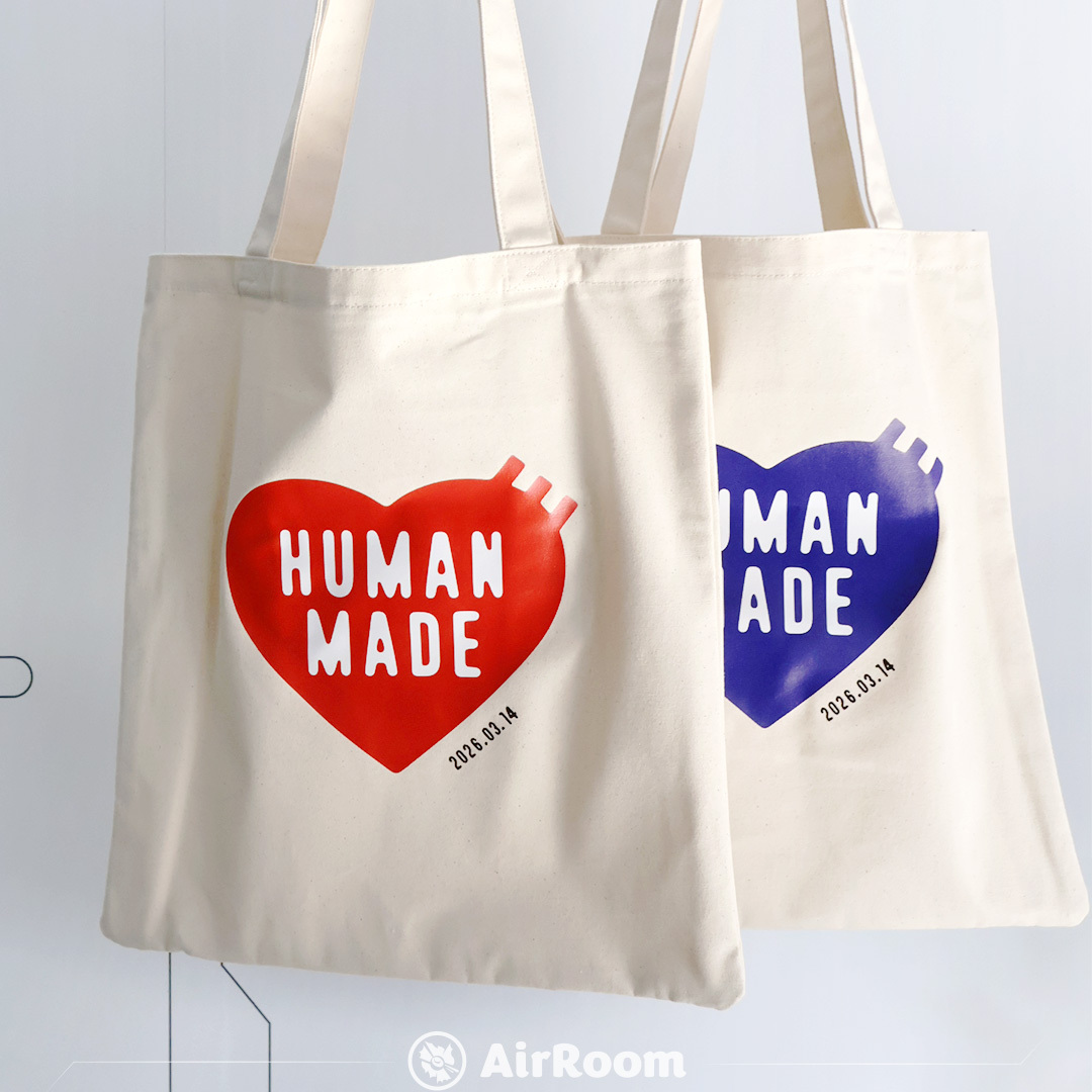 2026SS HUMAN MADE DAILY TOTE #260314 愛心 白色情人節 托特袋 手提包 現貨