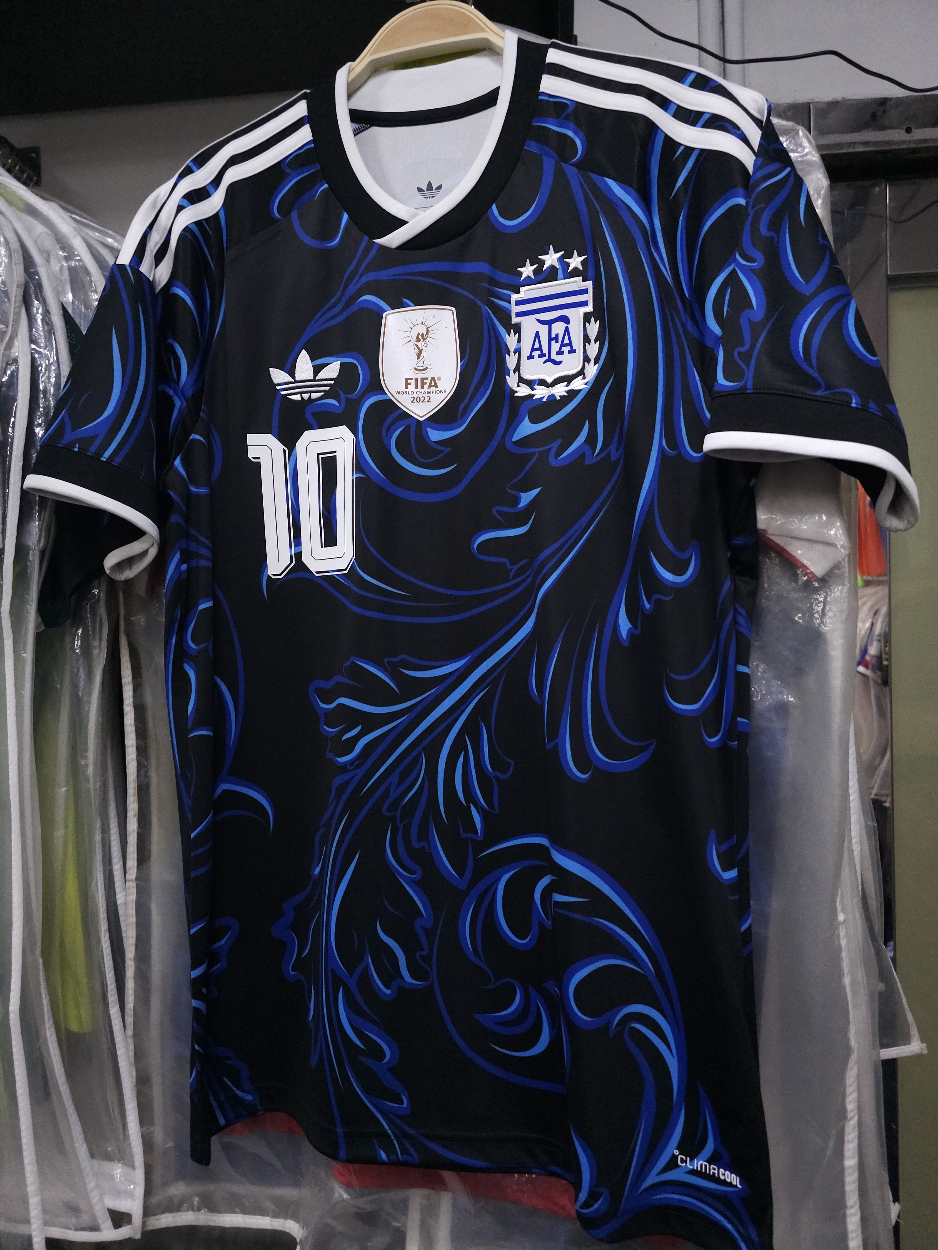 2026世界杯阿根廷國家隊作客美斯球迷版球衣