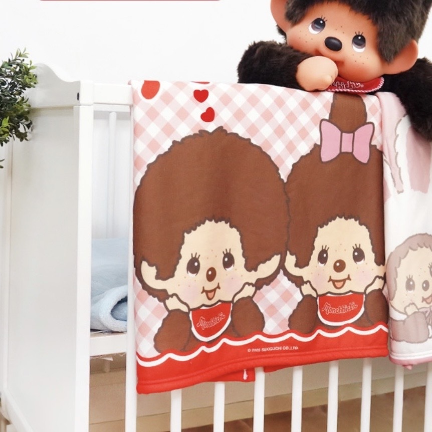 MONCHHICHI 蒙奇奇 甜心毯 毛毯 毯子 保暖 居家用品