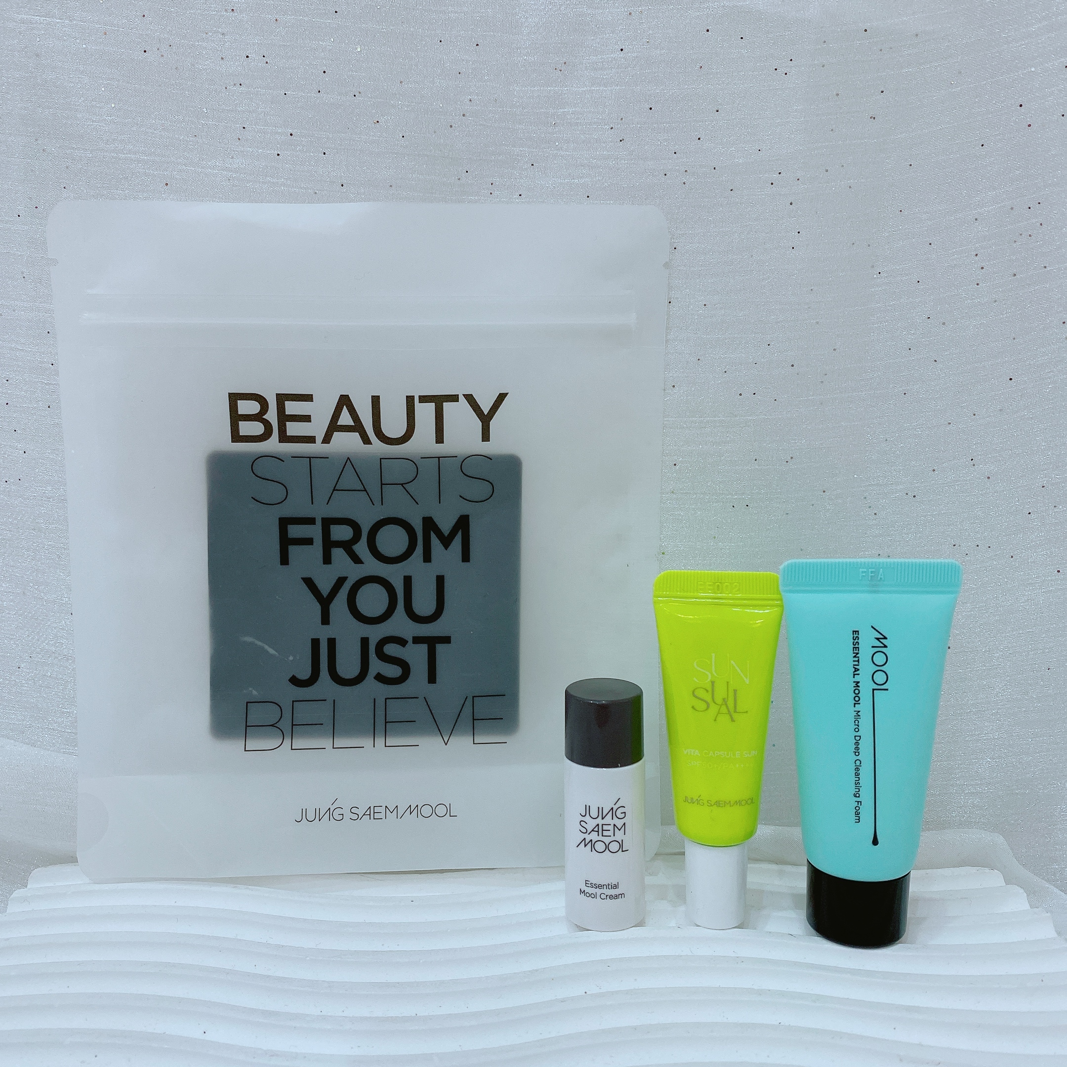 JUNGSAEMMOOL 基礎保養3件試用裝小樣samples