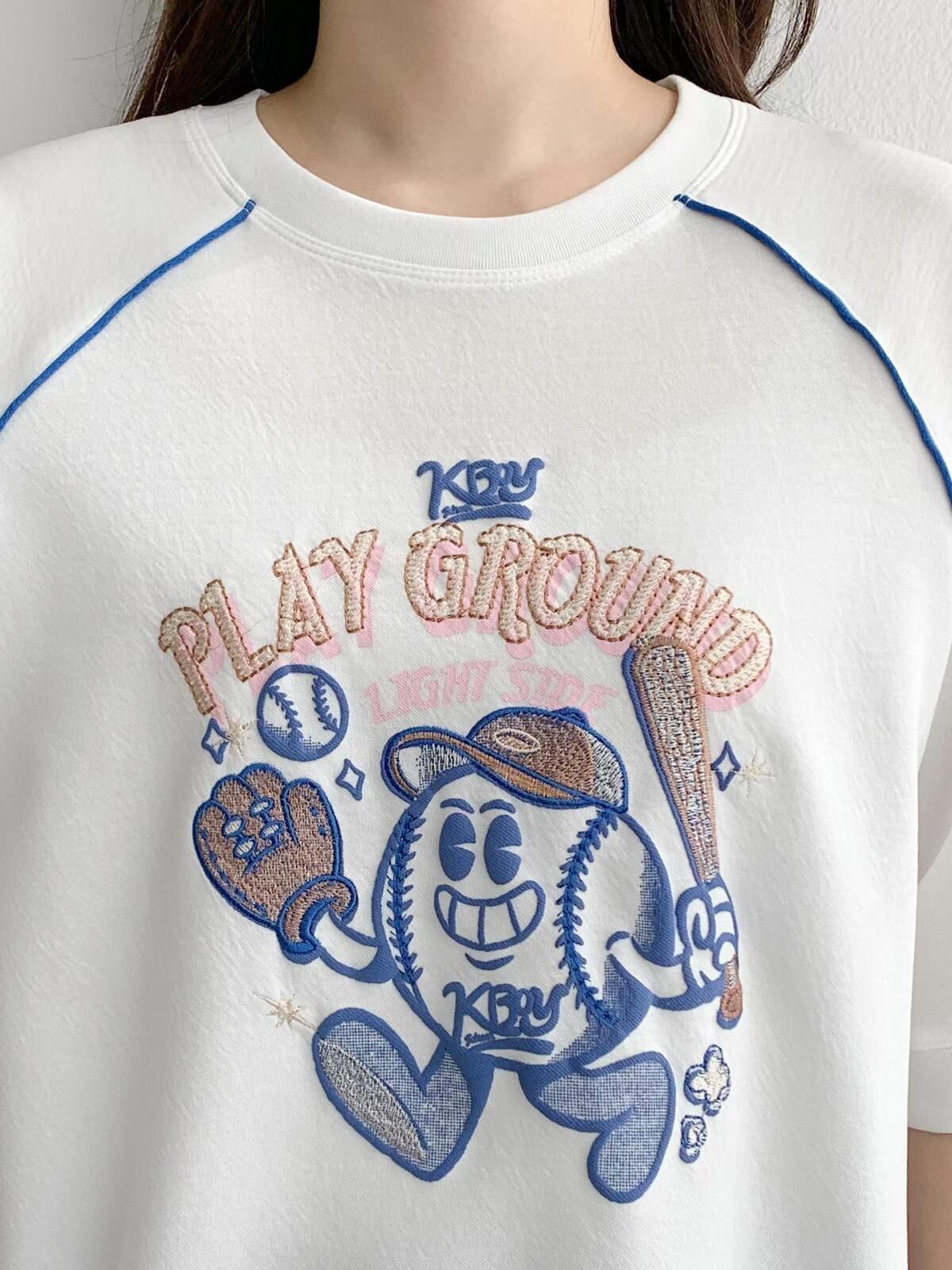 韓國高質公仔圖案top~153AF