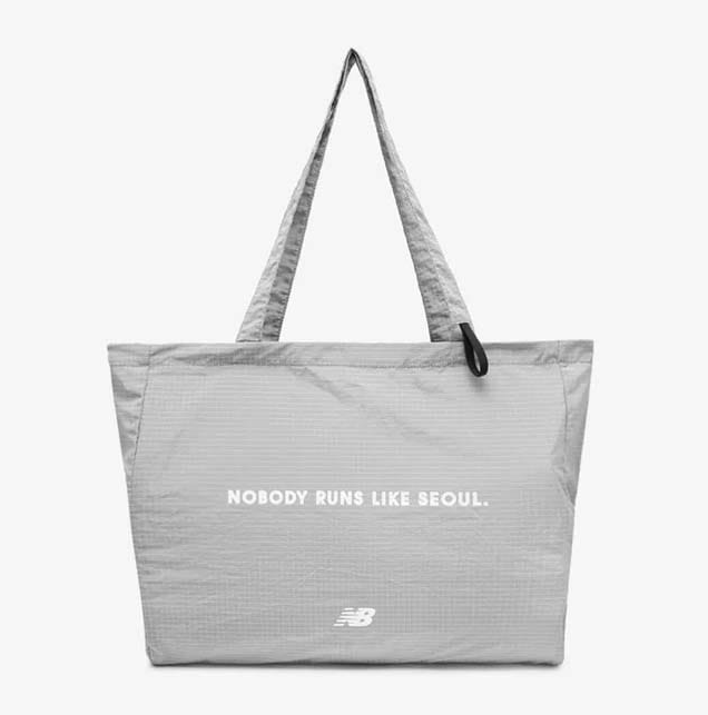 New Balance SS26 Packable Tote Bag Seoul Exclusive- Grey