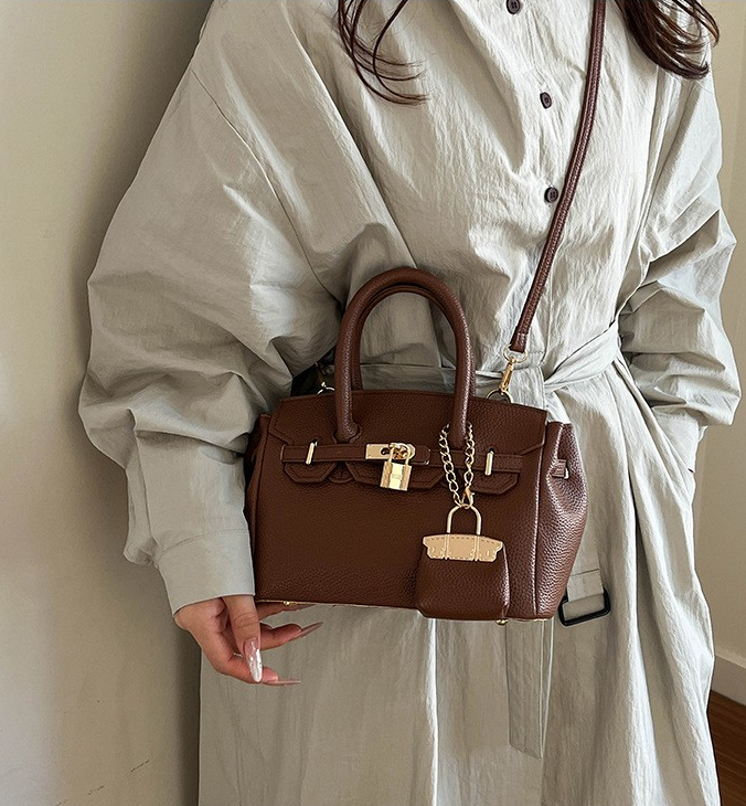 French Vintage Handheld Shoulder Crossbody Bag