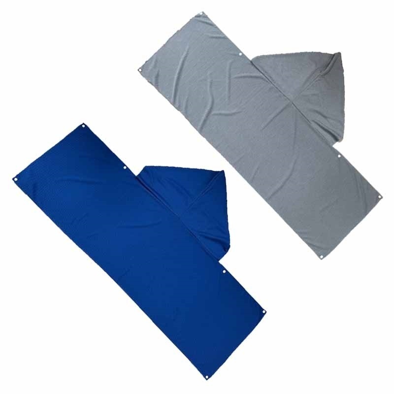 涼感巾斗篷/抗UV 素色 75×120cm
