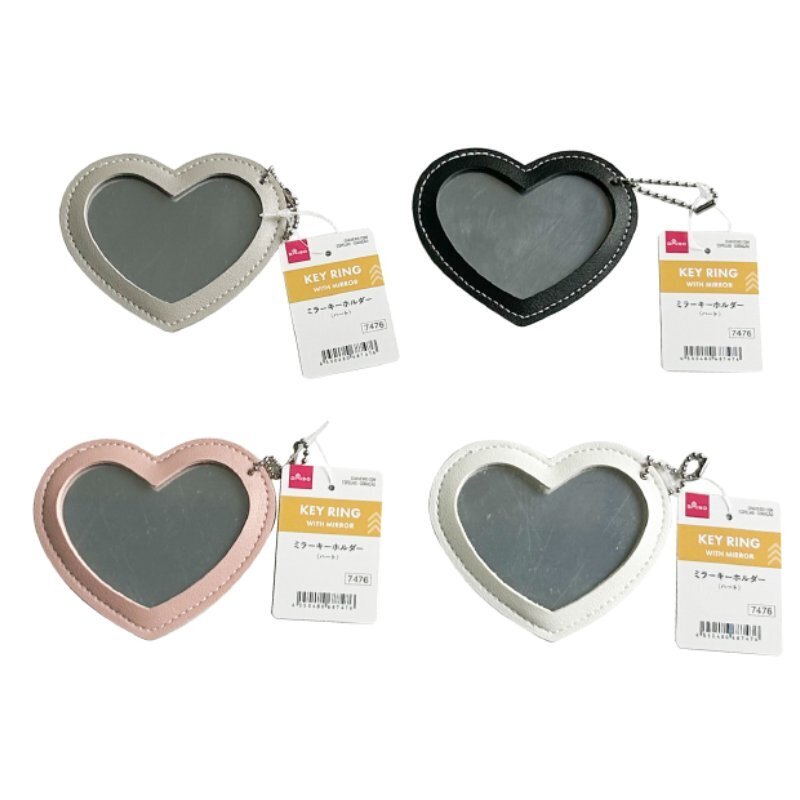 鑰匙圈/鏡面 愛心
