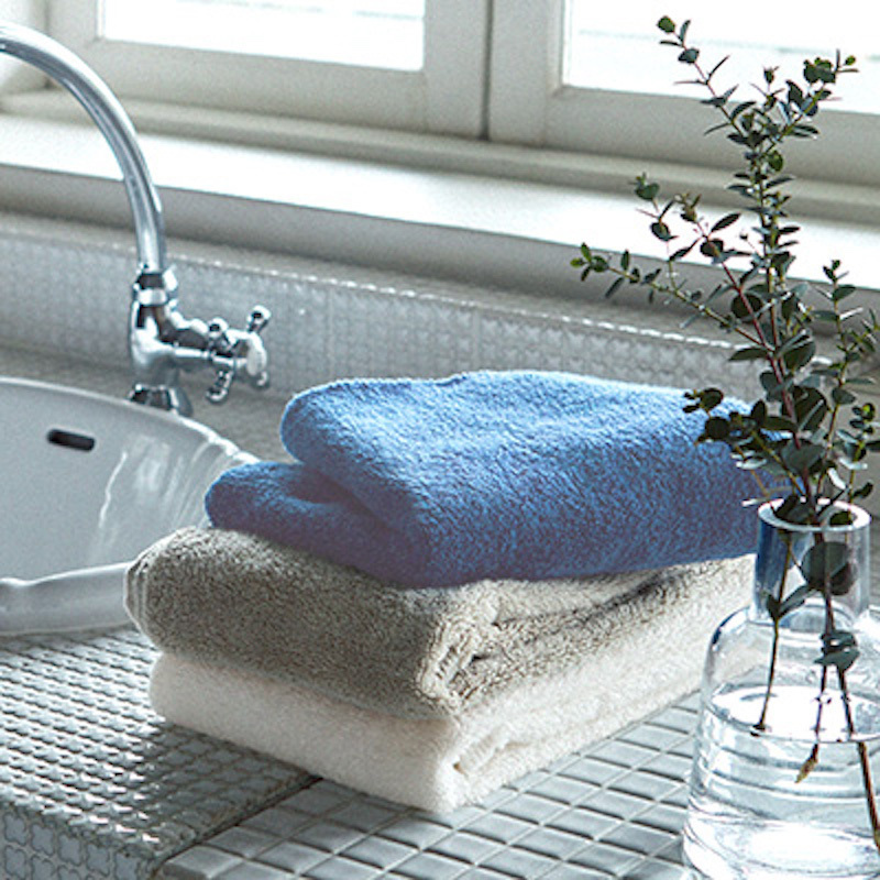 毛巾/耐洗柔軟 綠 34×80cm