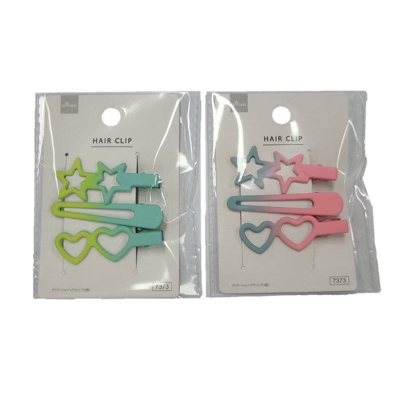 髮夾/漸層色 3入