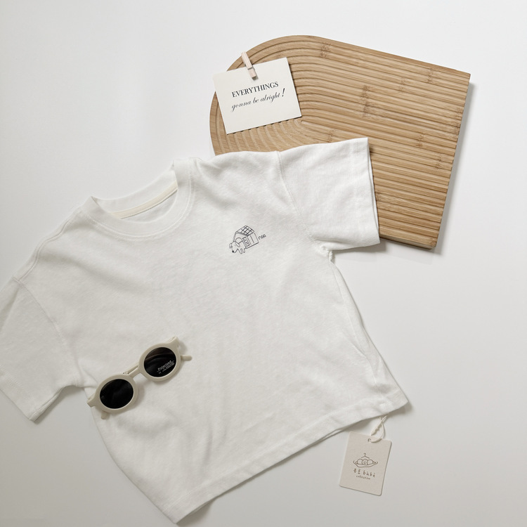 可愛小圖短袖上衣