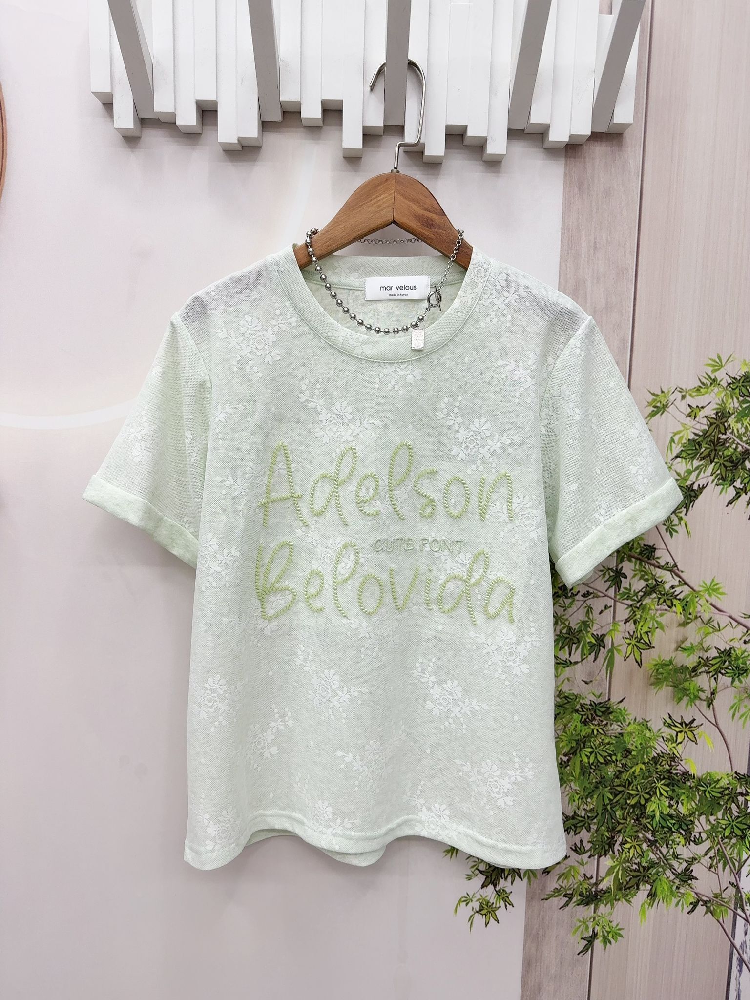 韓國高質拼暗花top~153AN