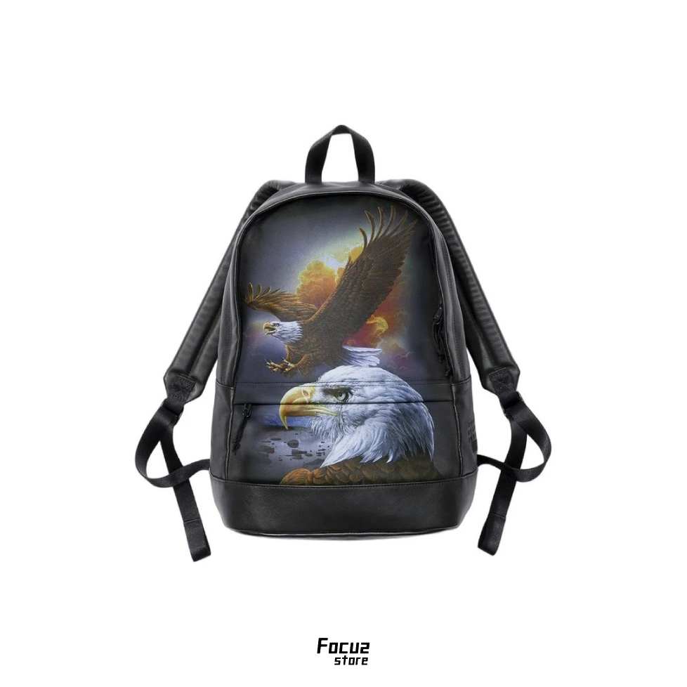【Focus Store】現貨秒發 Supreme SS26 Week4 x MM6 Maison Margiela Eagle Leather Backpack 老鷹皮革後背包