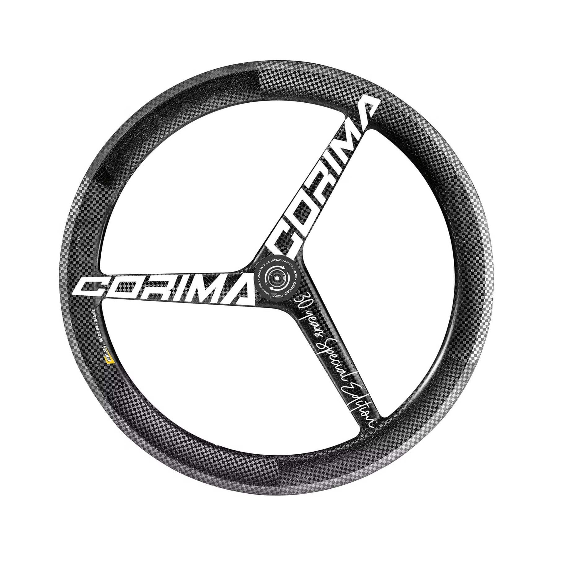 Corima WS TT Clincher 碟煞輪組 (3-Spoke + Disc C+)