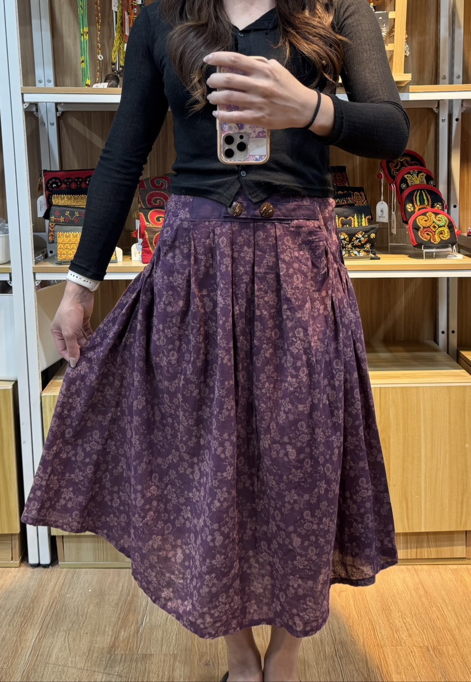 NO.4復古圖騰半身裙