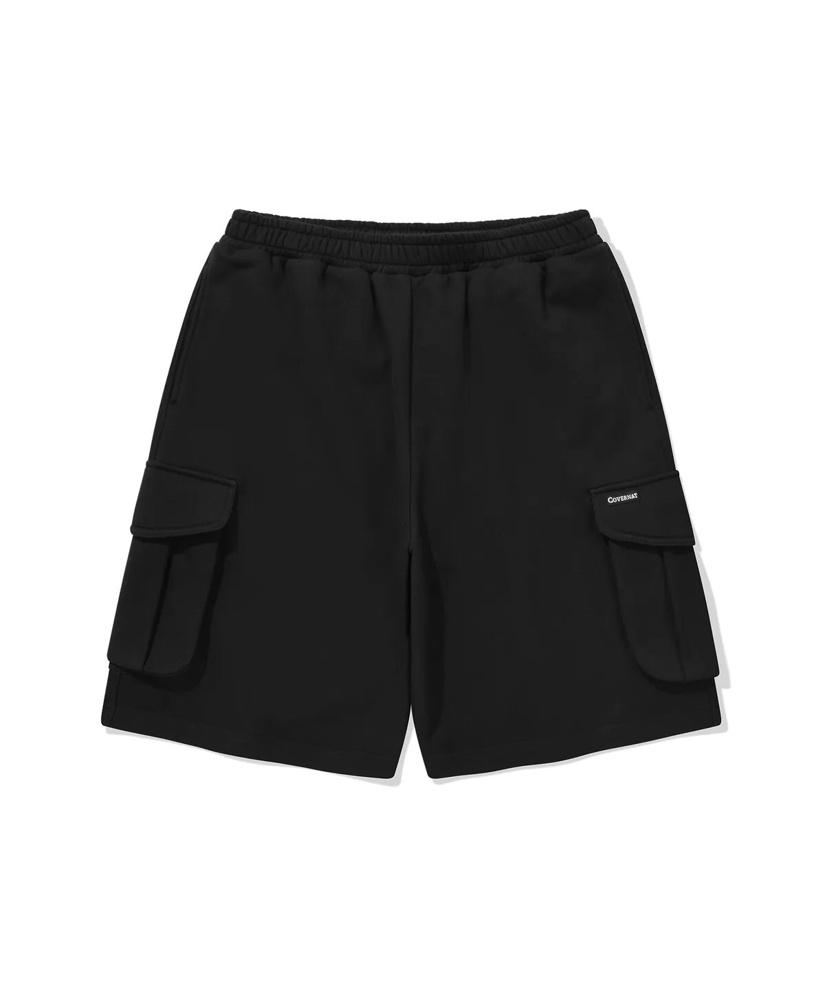 【OWN】Covernat 工裝 休閒 彈性 短褲 運動褲 抽繩 鬆緊 春夏 不分男女 米白色 黑色 灰色