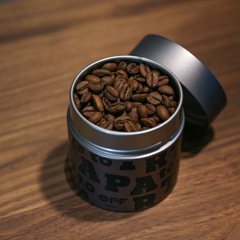 OFF SPACE - 聯名TARPtoTARP 咖啡豆收納罐 (不含咖啡豆)