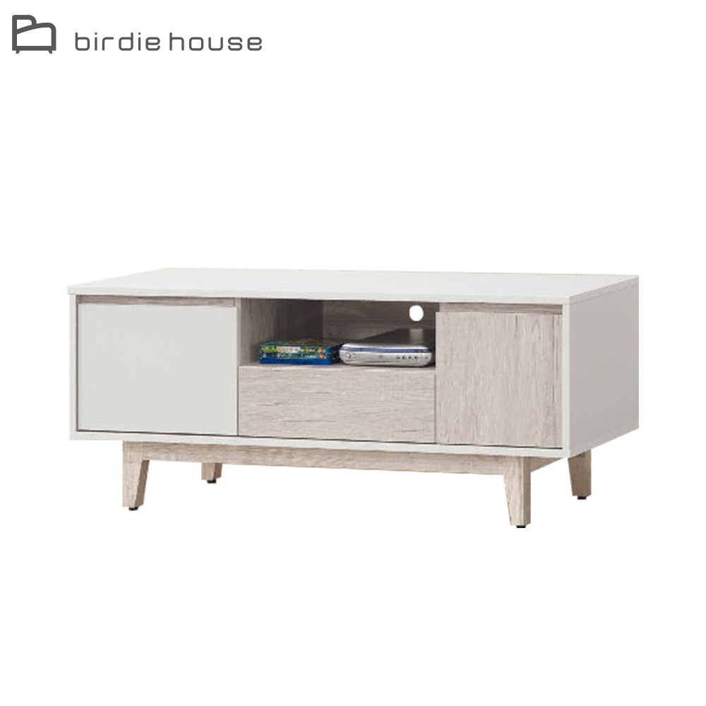 柏蒂家居-巴克利4尺二門單抽電視櫃/長櫃/視聽櫃