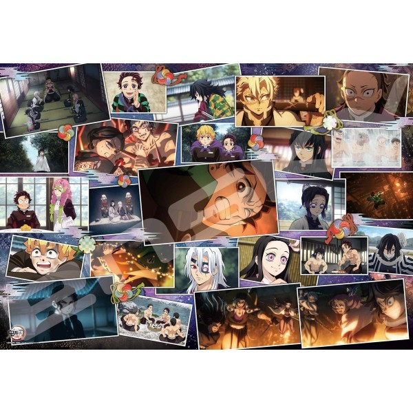 “ 鬼滅之刃” 拼圖遊戲 1000 件 [電視動漫 “ 鬼滅之刃” 支柱排練版拼貼]