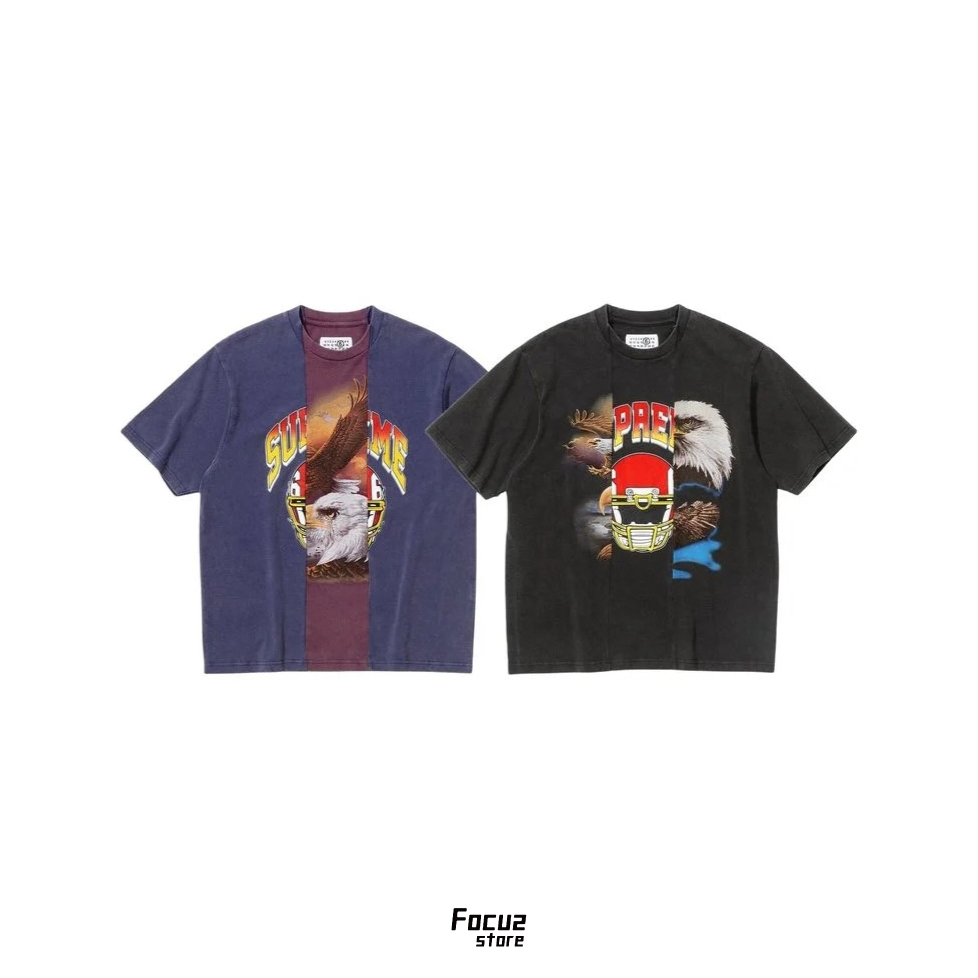 【Focus Store】現貨秒發 Supreme SS26 Week4 x MM6 Maison Margiela Split S/S Top 拼接短袖