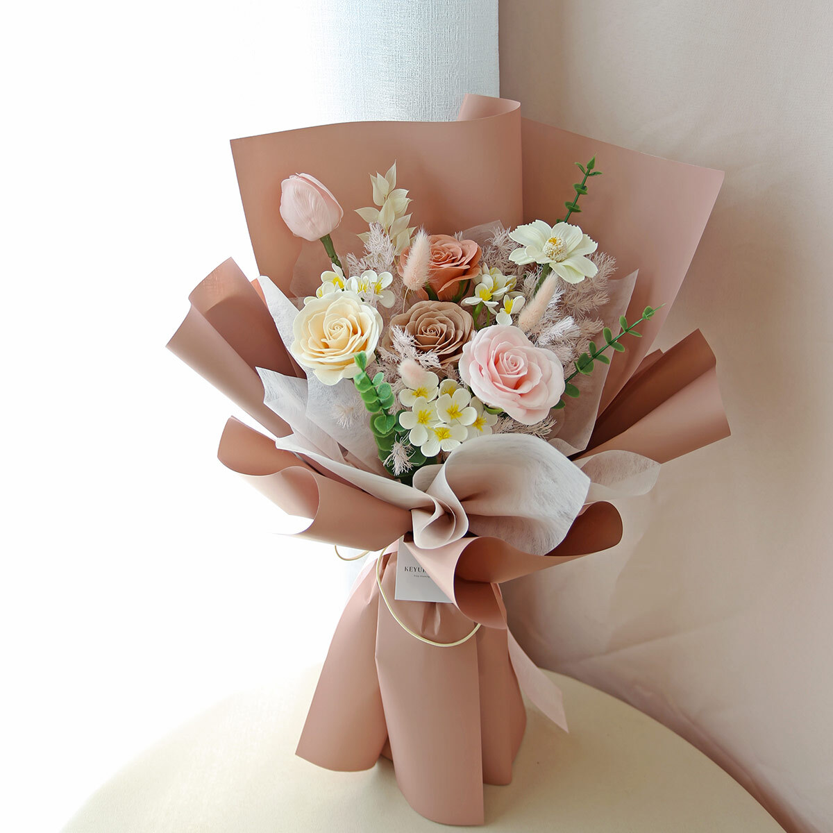 G84｜粉色系香氛花束