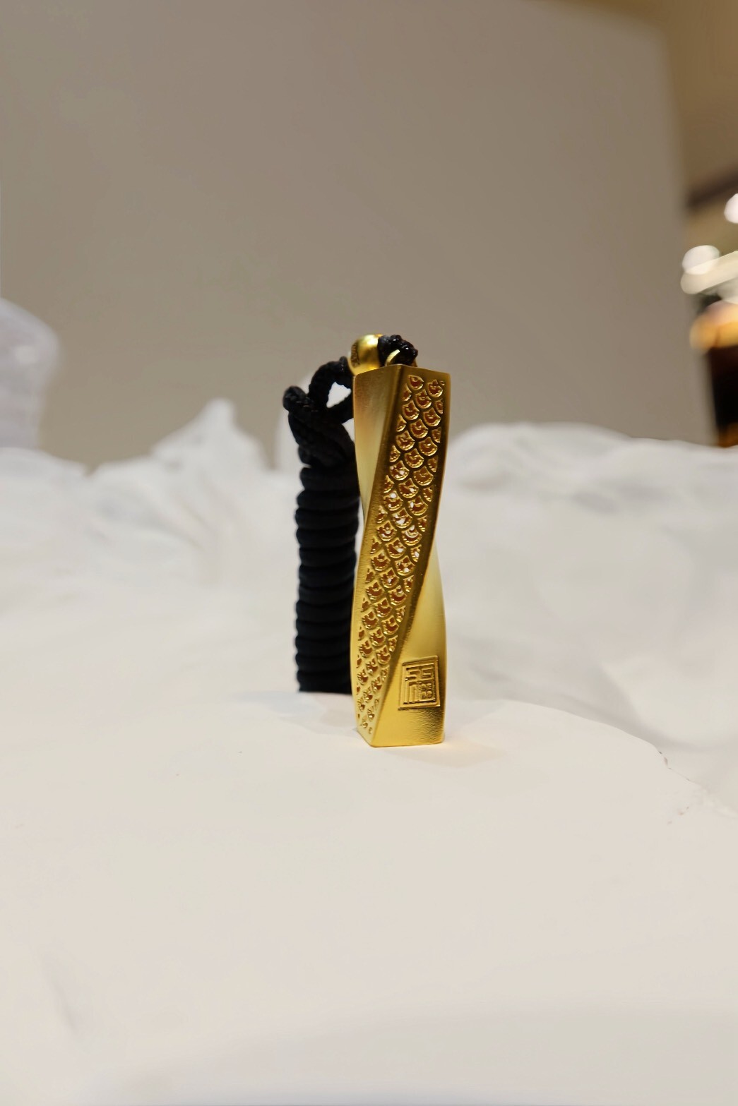 鎮福金印｜轉運納財金條項鍊