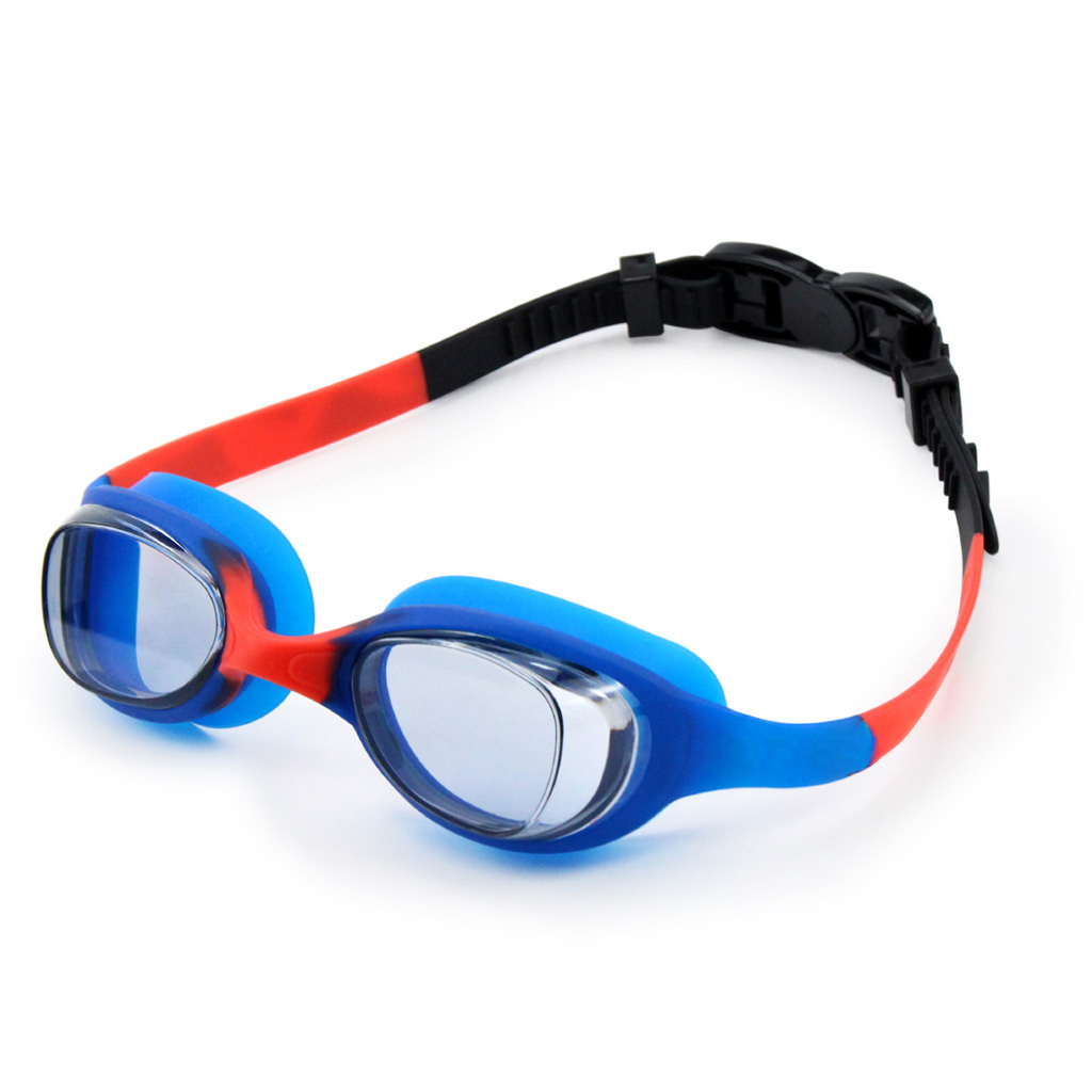 EASY-FIT PLUS 泳鏡 (6-12歲) - 藍/紅