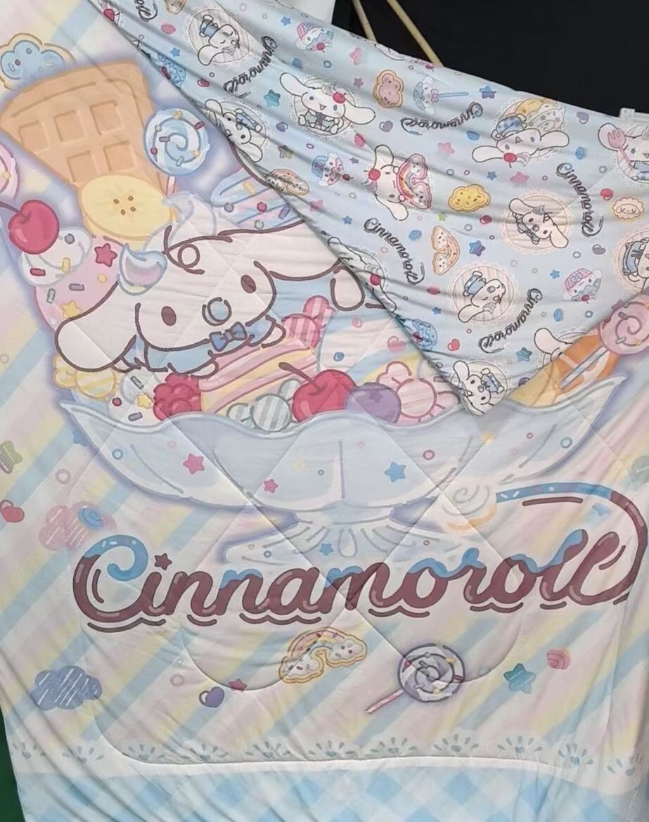 2026新款超冷感被 𝐒𝐚𝐧𝐫𝐢𝐨雙面大圖滿印款