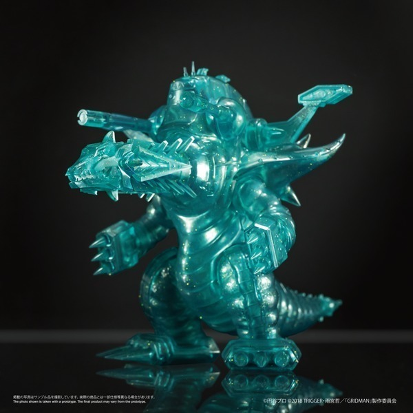 EMBER TOYS Chibi Creature 捲土重來怪獸 機械古爾基拉斯 (透明藍閃粉Ver.) (現貨)