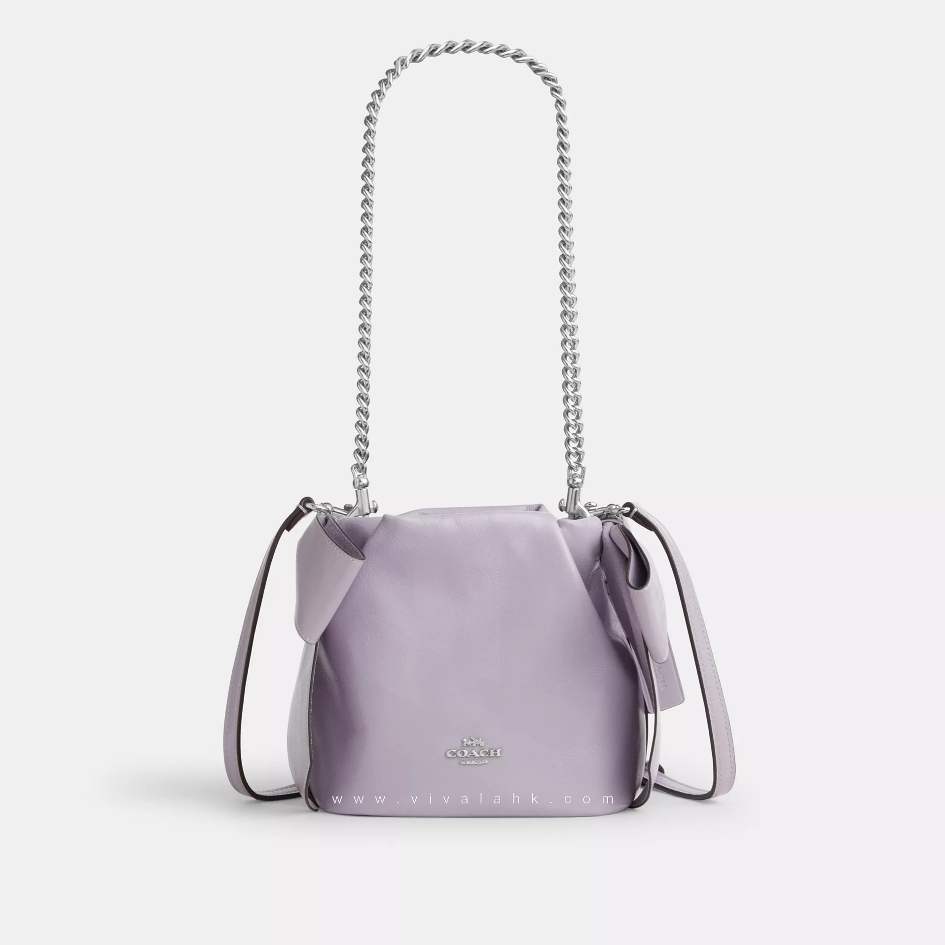 Coach - Faye Mini 手提+斜孭多用水桶袋 (蝴蝶結) (CEL03)