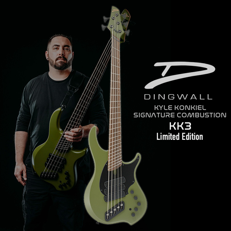 限量款 Dingwall KK3 Kyle Konkiel Signature Combustion 電貝斯