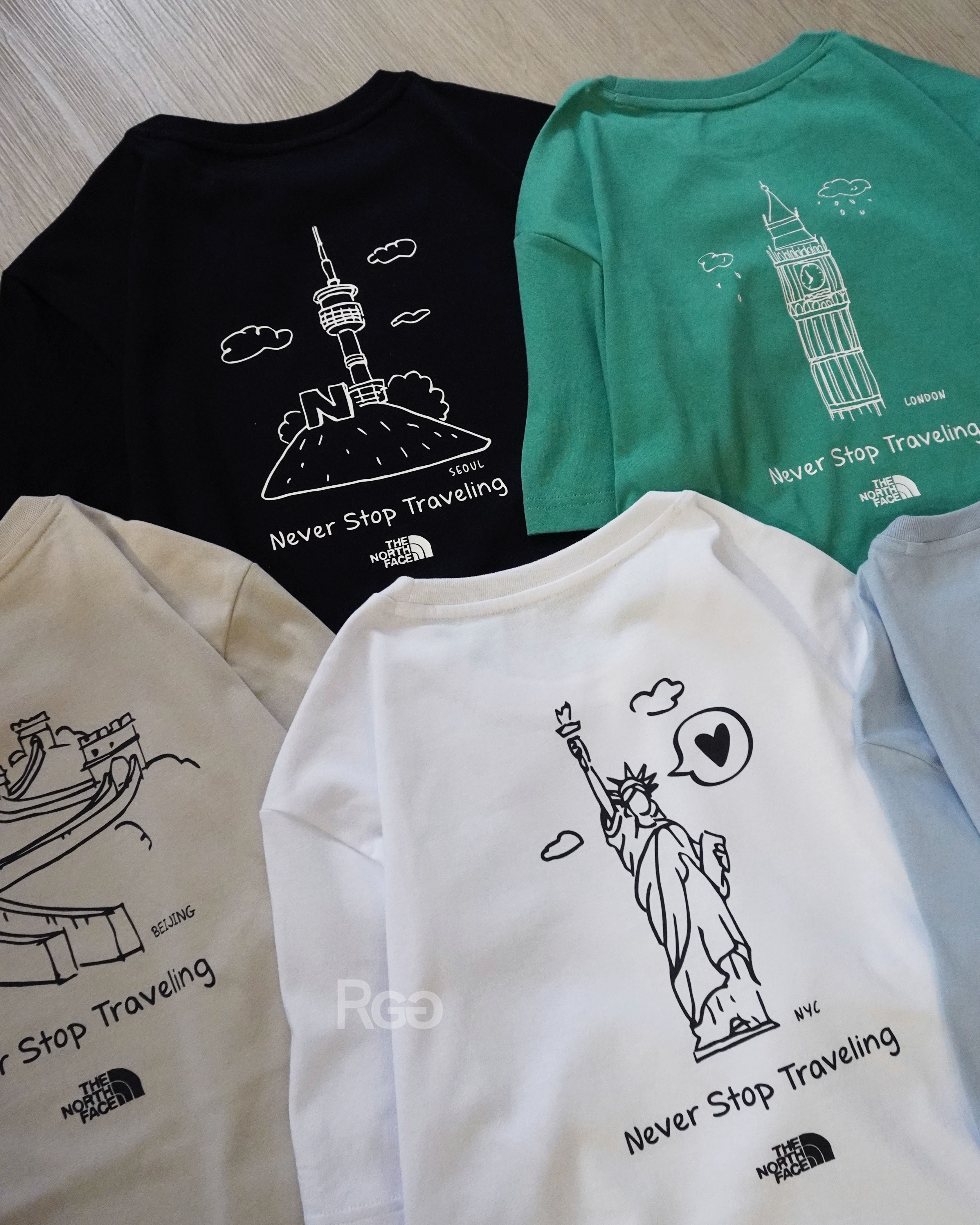 The North Face TNF 北臉 韓國限定城市短T (NT7UN25)