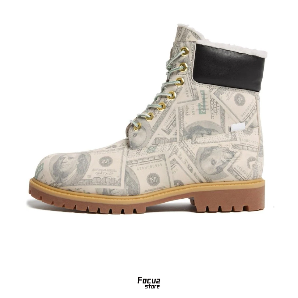 【Focus Store】現貨秒發 Supreme SS26 Week4 x MM6 Maison Margiela x Timberland® Money 6" Premium Waterproof Boot 美鈔 聯名