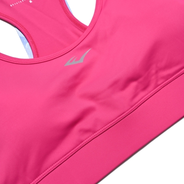 EVERLAST 運動內衣 桃紅 小LOGO 韻律 機能 運動背心 女 4022190142