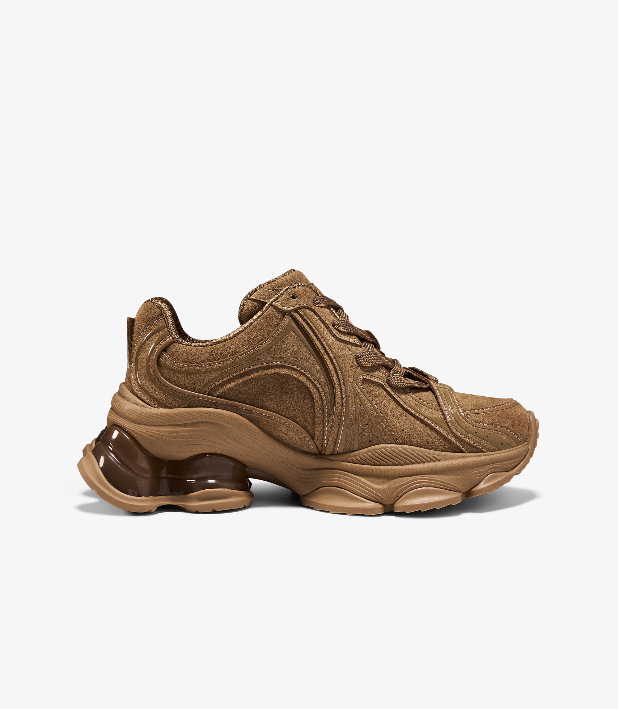 OGR 女款甜品瑪德琳系列老爹鞋｜(棕色)