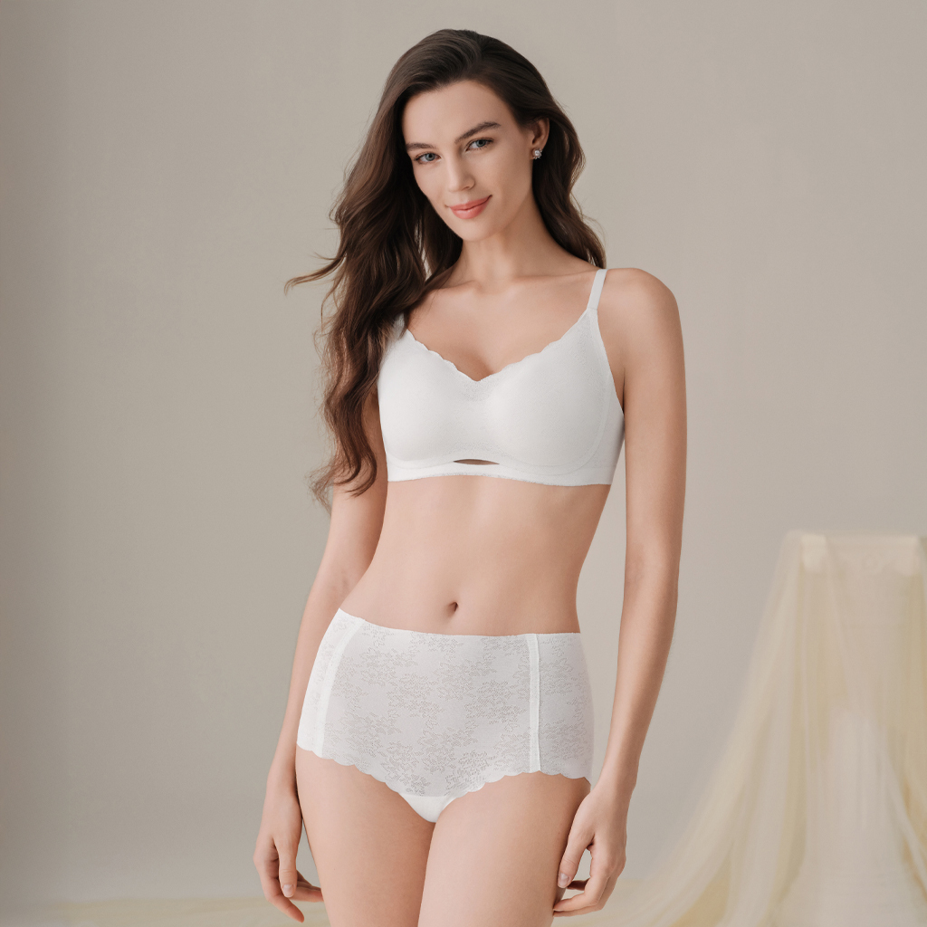 0327EF13-安莉芳內衣-一片式Lace貼合胸圍Panties（A13）