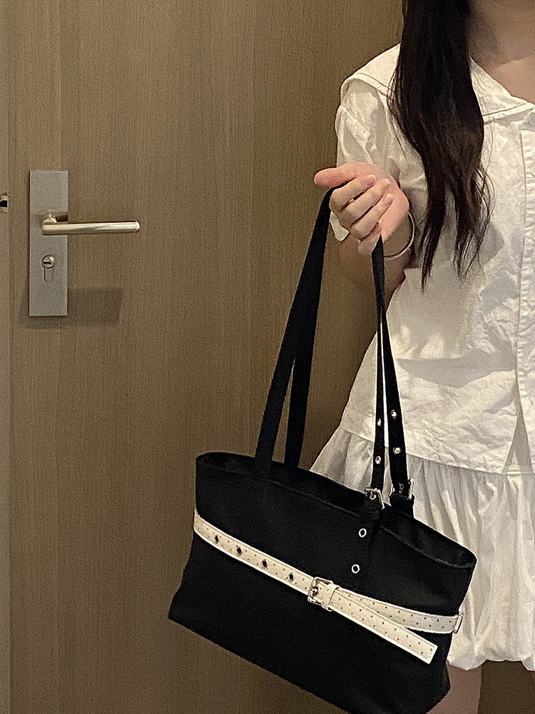 Korean Style Minimal Vintage Underarm Shoulder Bag