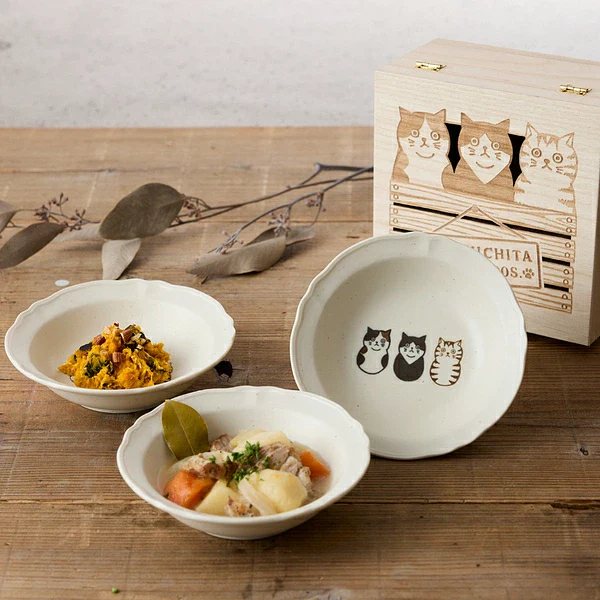 美濃燒 小缽碗 小碗 Shichita 碟子套裝