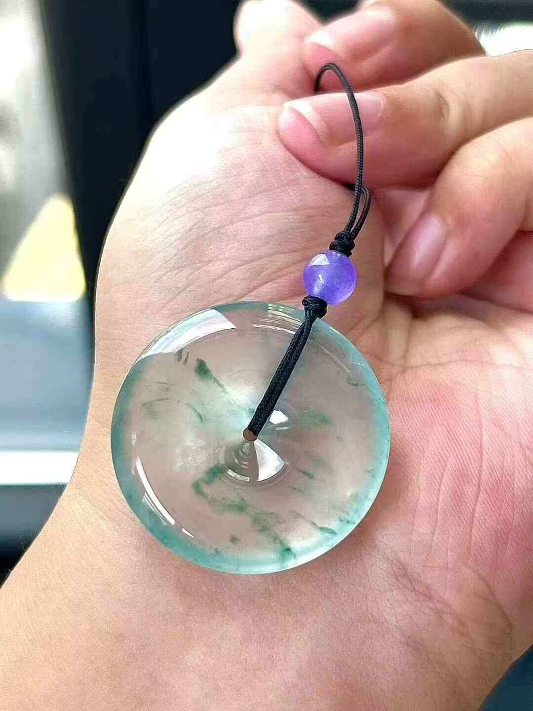 324363 翡翠平安扣 (30.8mm直徑)