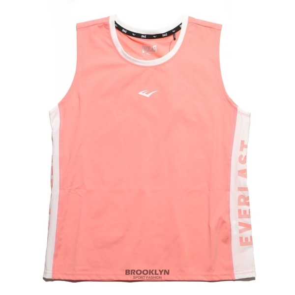 EVERLAST 背心 粉紅 側LOGO 印花 健身 訓練 運動 女 4122148351