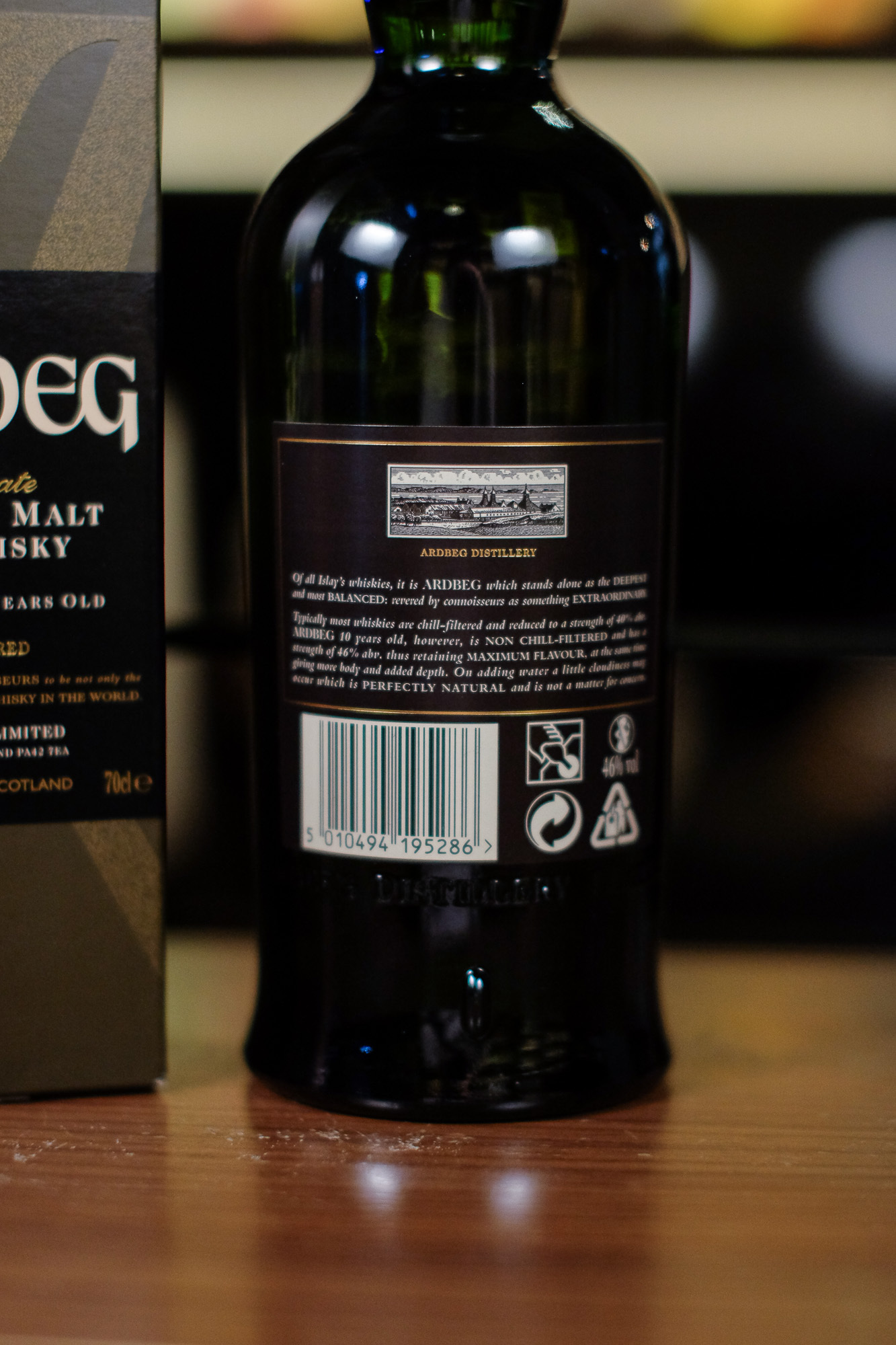 Ardbeg Ten 46% (L10) Old Bottling