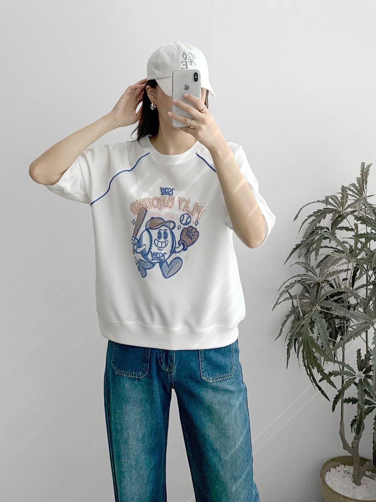 韓國高質公仔圖案top ～153AF