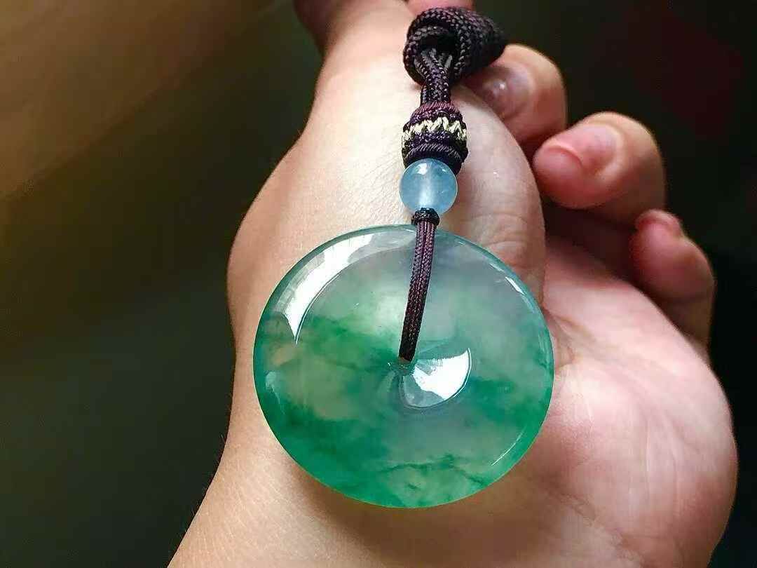 324364 翡翠平安扣 (31mm直徑)