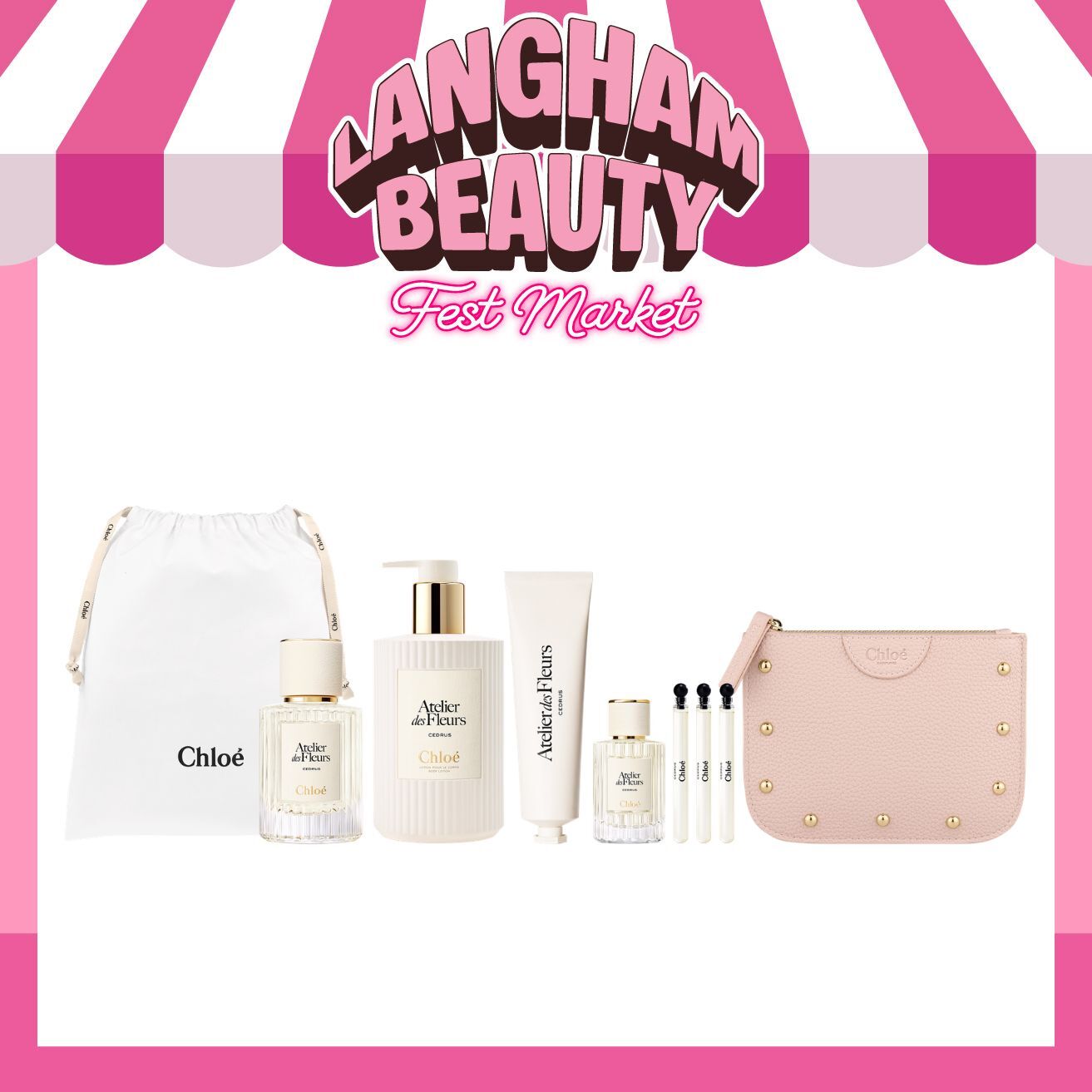 CHLOÉ ATELIER DES FLEURS 香氛護理套裝