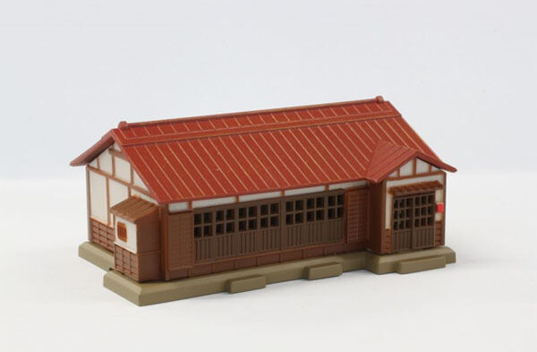 Rokuhan S027-1 Z規 金屬屋頂房屋（紅色）