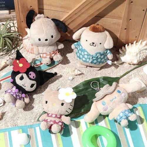 SANRIO x BAYFLOW 三麗鷗 海灘 休閒 吊飾 曬黑 夏日