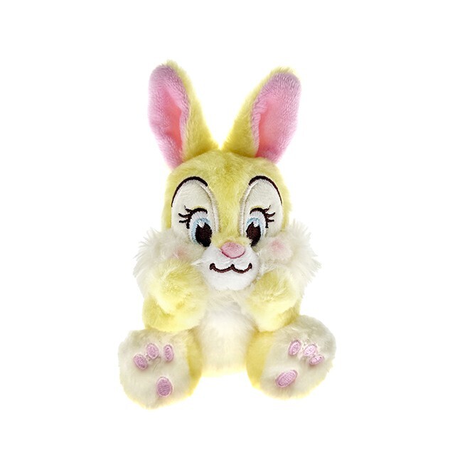 邦尼兔 Miss Bunny 摸臉頰 造型 絨毛 吊飾 鑰匙圈 小鹿斑比 Bambi -香港迪士尼樂園