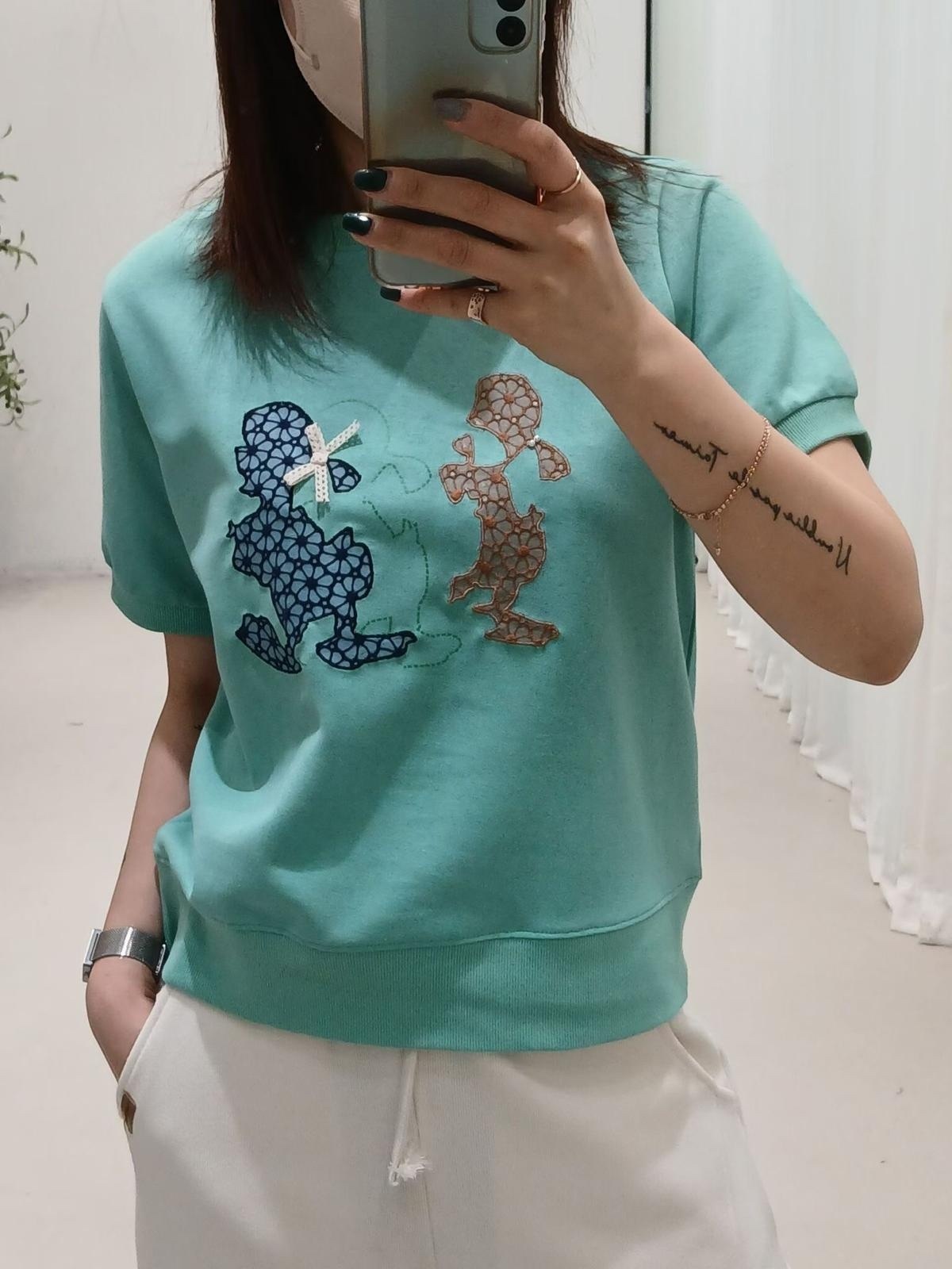 韓國公仔圖案top ～153AL