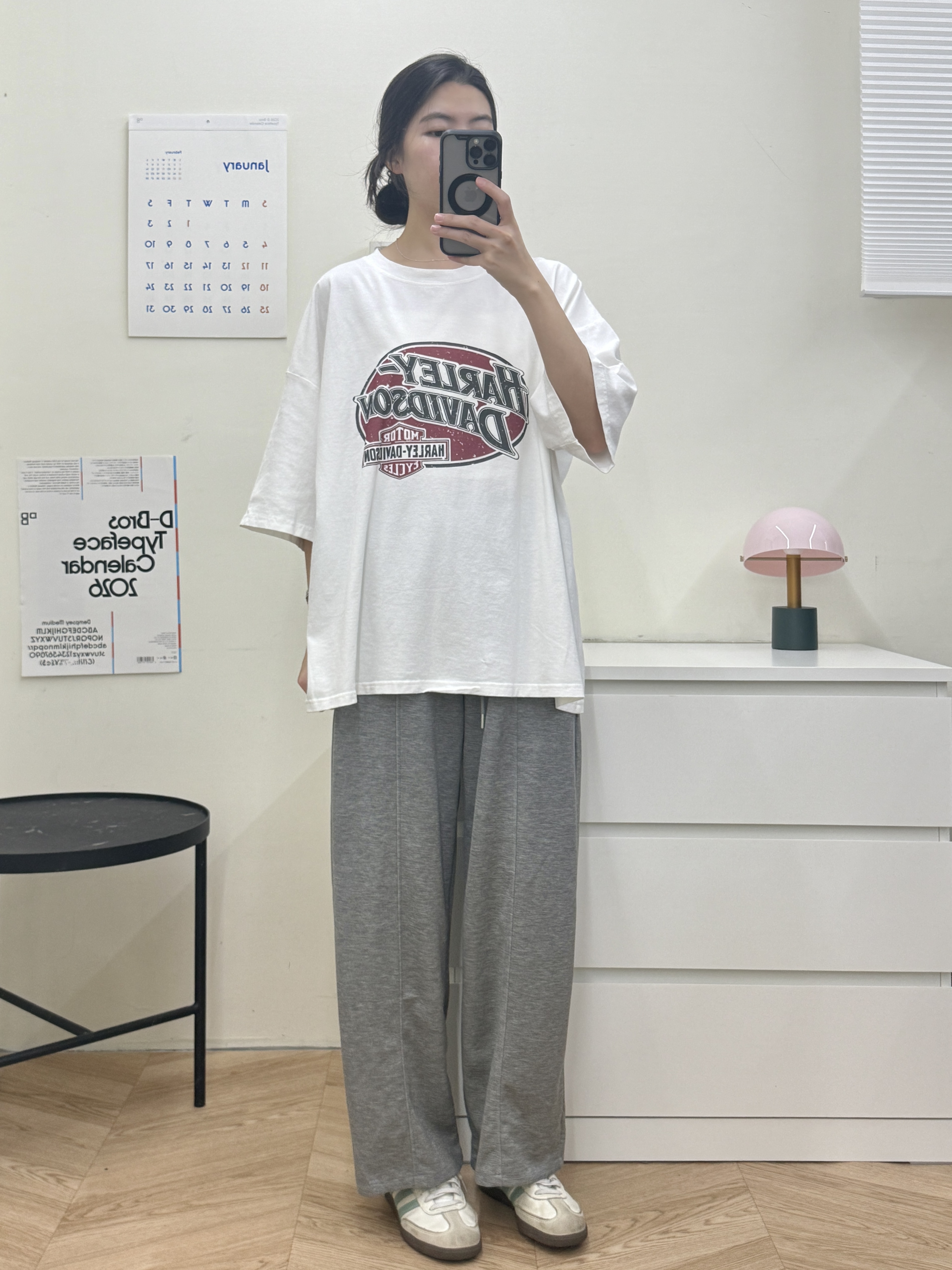 前中線空氣棉舒服褲