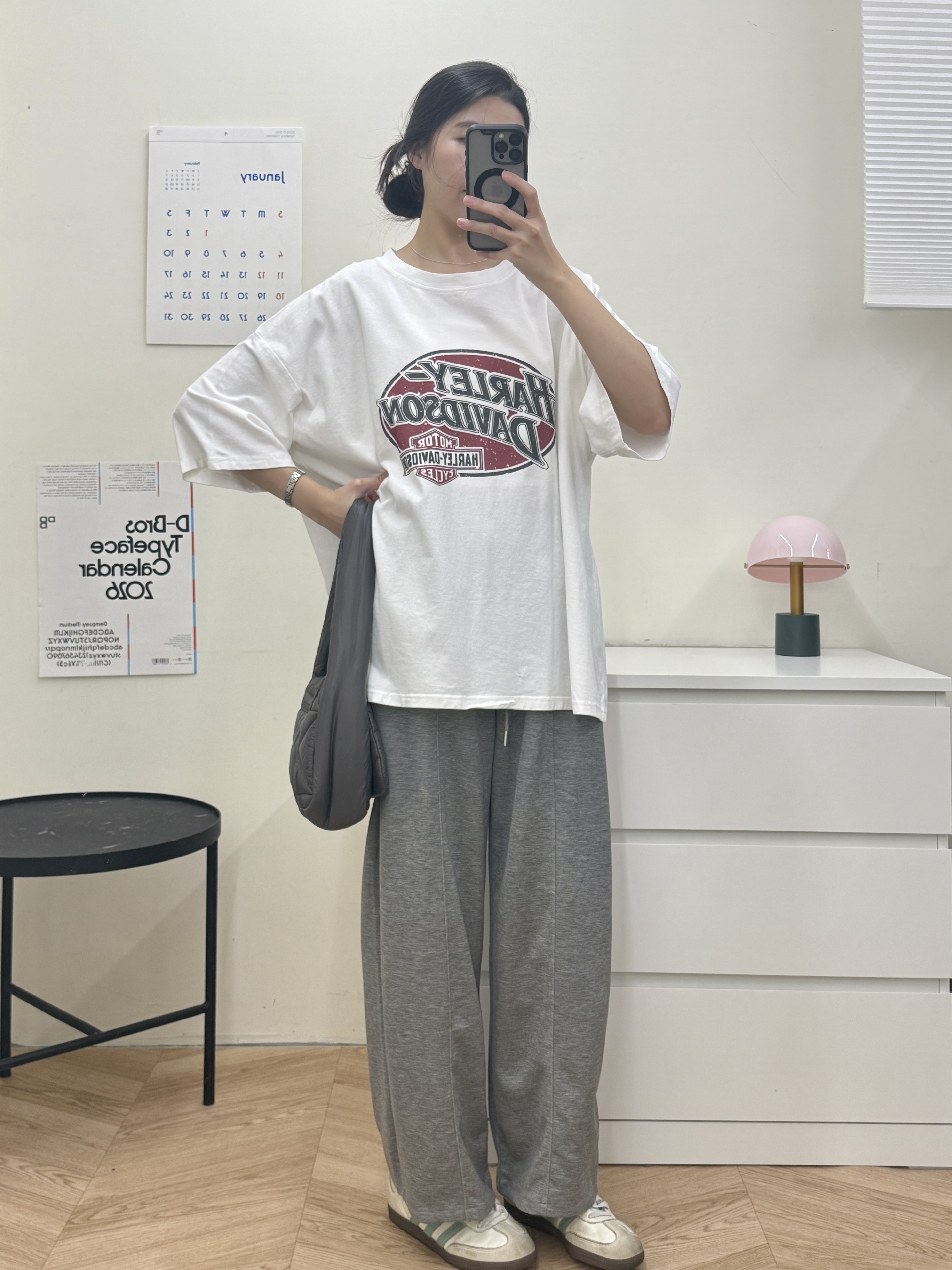 前中線空氣棉舒服褲