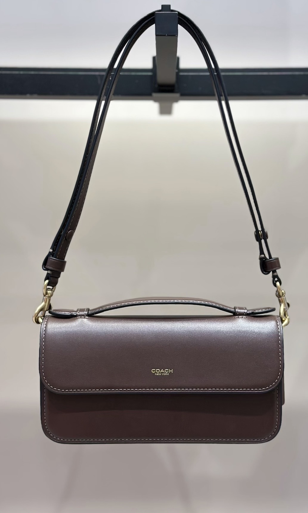 Coach Elora 單肩手提包 楓葉棕