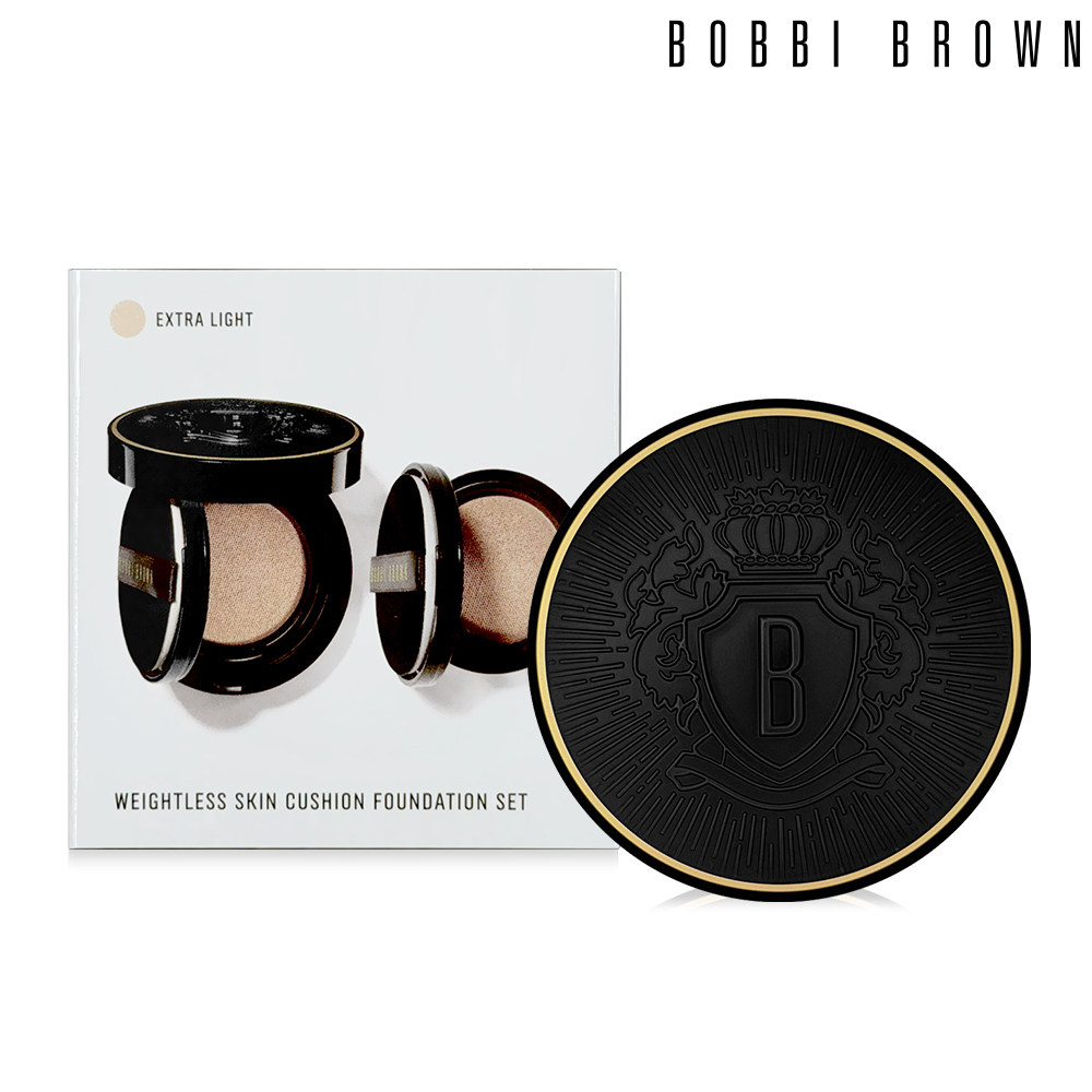 Bobbi Brown 霧光持久氣墊粉餅組 (正裝12g+補充12g) #Extra light 淺亮白