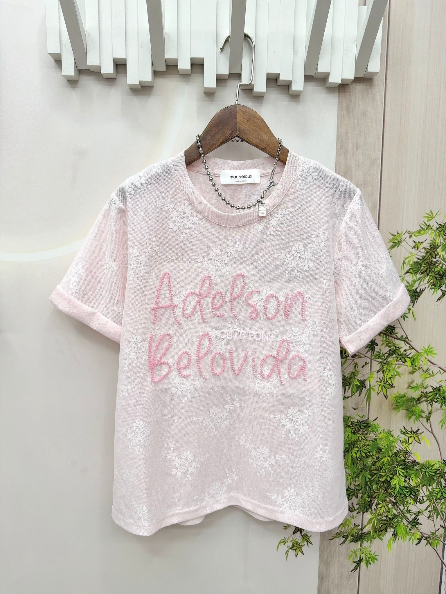 韓國拼花布top ～153AN